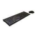 A4Tech 2.4 GHZ Pinpoint Optic Engine USB Mouse and Wireless Keyboard 9500H